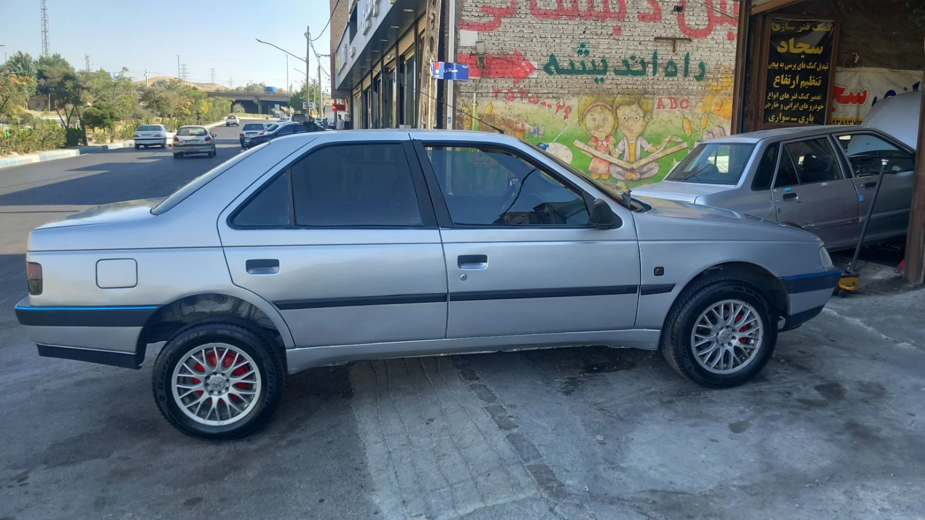 پژو ۴۰۵مدل ۹۱ دوگانه کارخانه